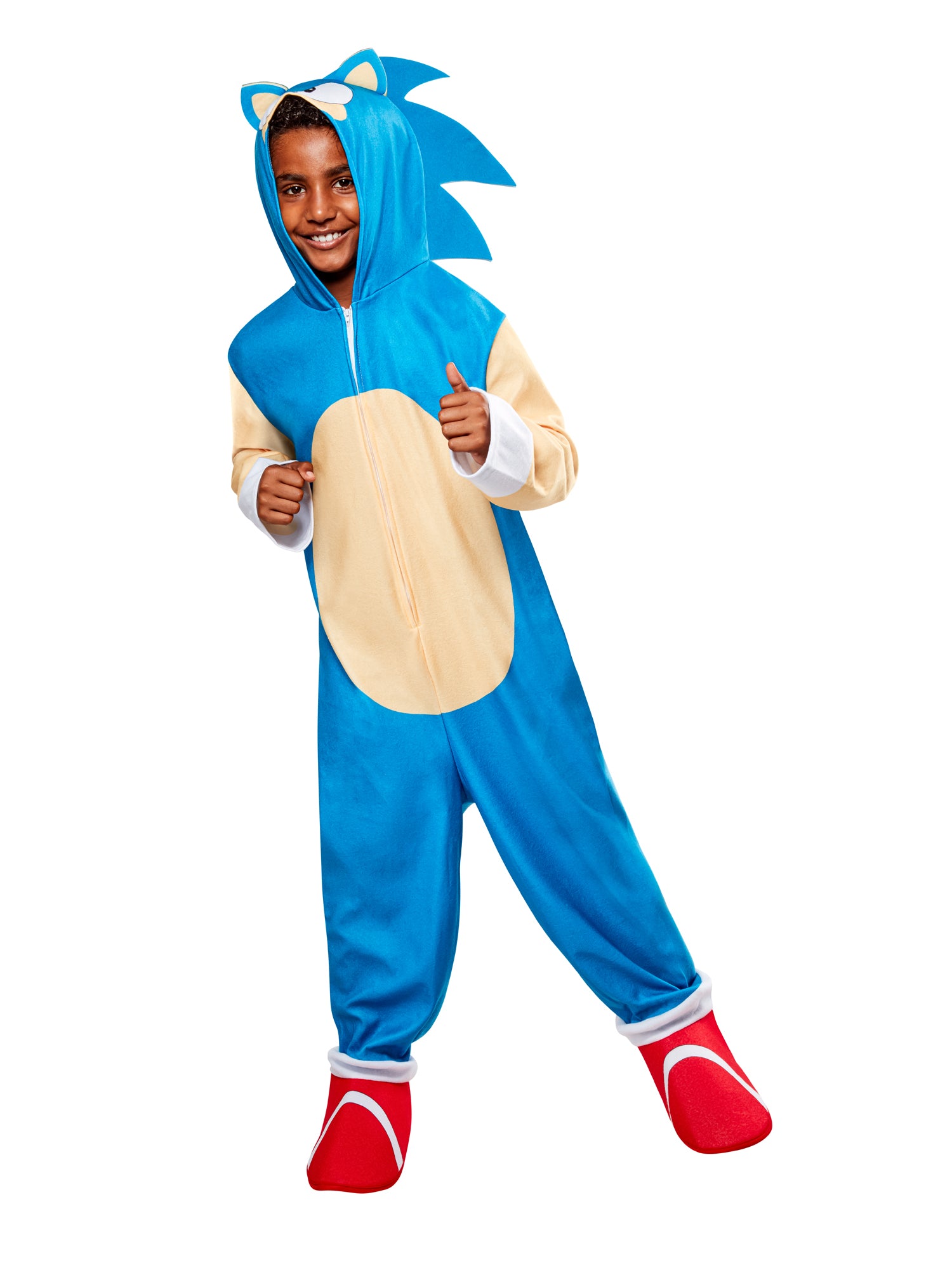 Sonic the Hedgehog Movie Oversized Jumpsuit Child Costume 1