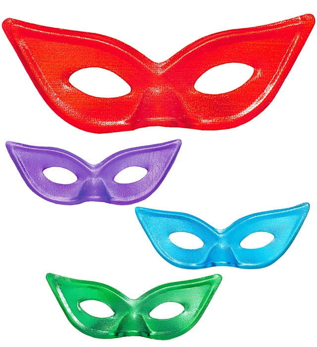 Papillon Eyemask 4 Colors Ass.: Metallic Red, Green, Blue, Lilac