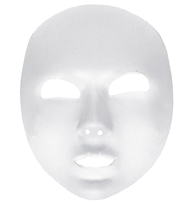 White Fabric Mask