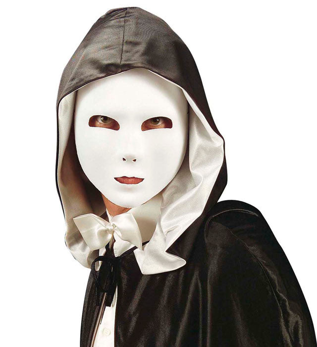 White Fabric Mask