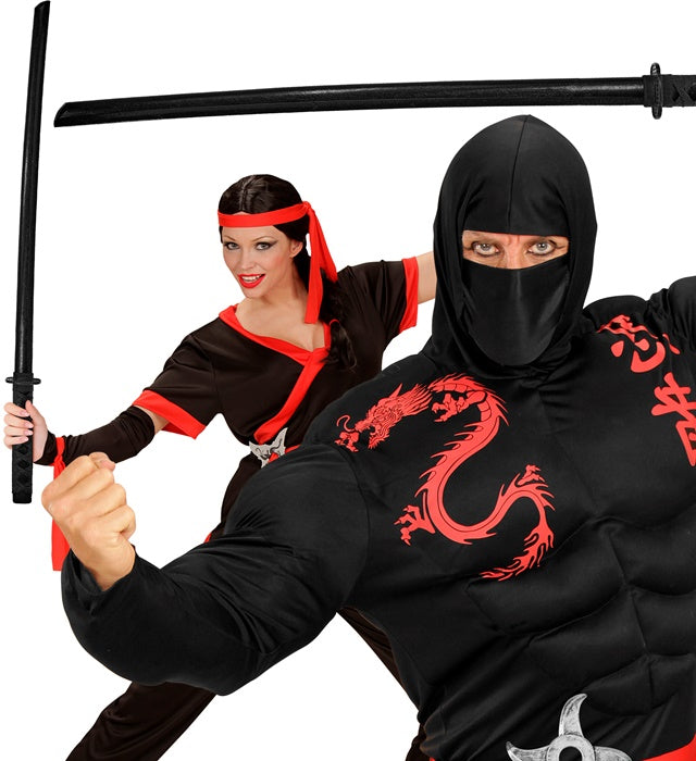 Katana Ninja Wood Black 100 Cm