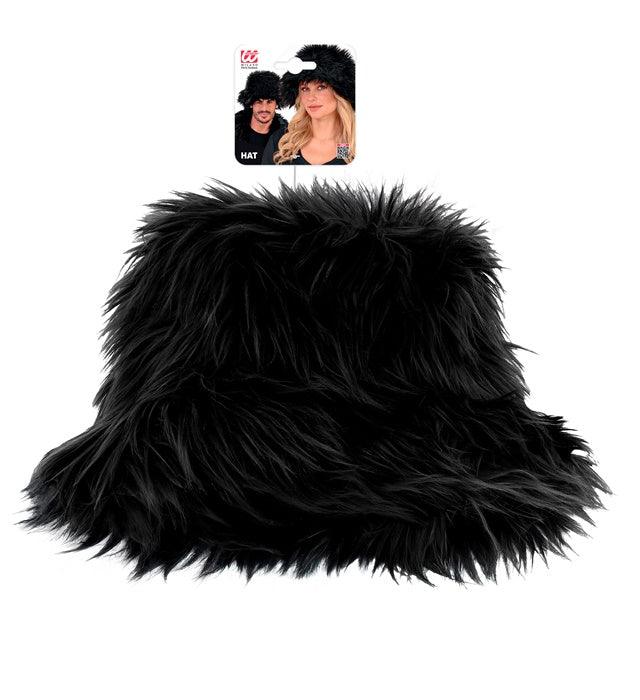 Bucket Hat Plush Black