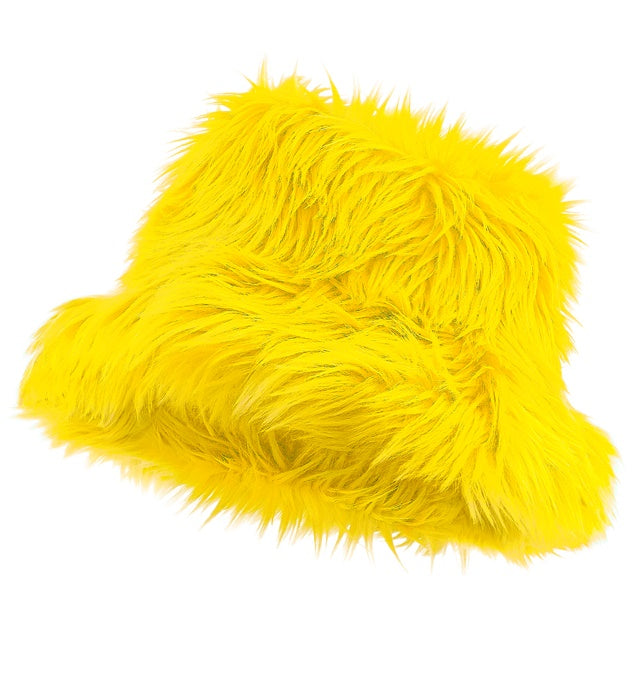 Hat Plush Yellow