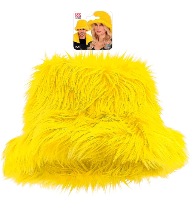 Hat Plush Yellow