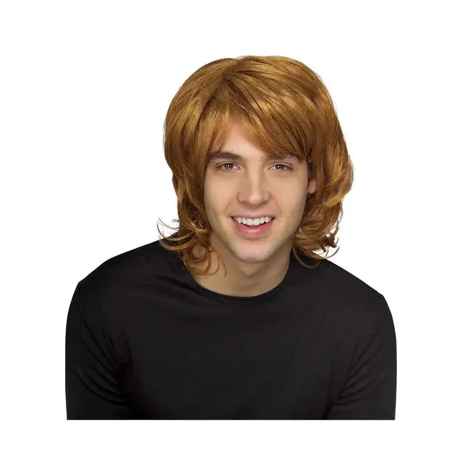 70s Mens Shag Wig Blonde 1
