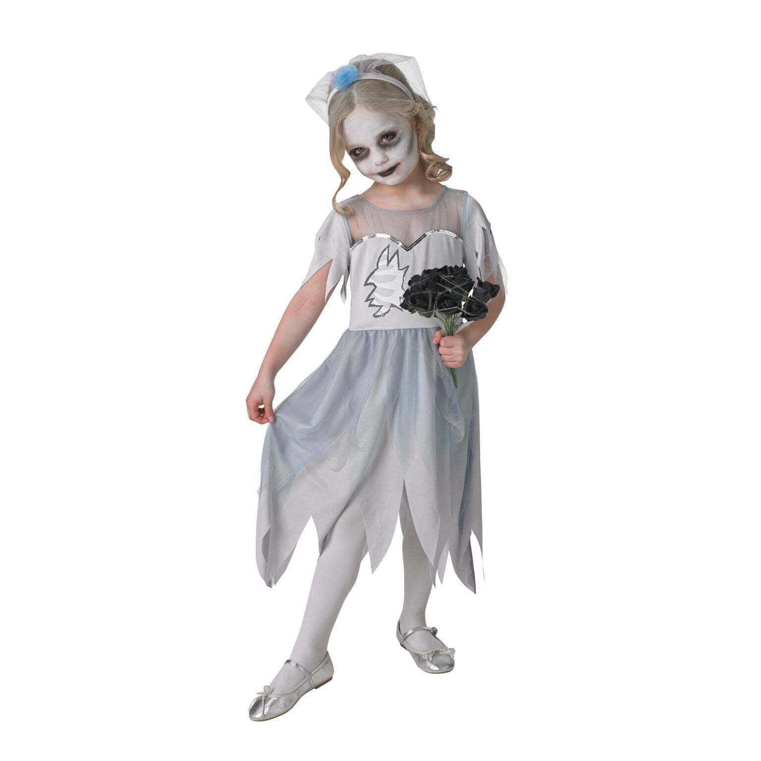 Dearly Departed Bride Costume Kids 1