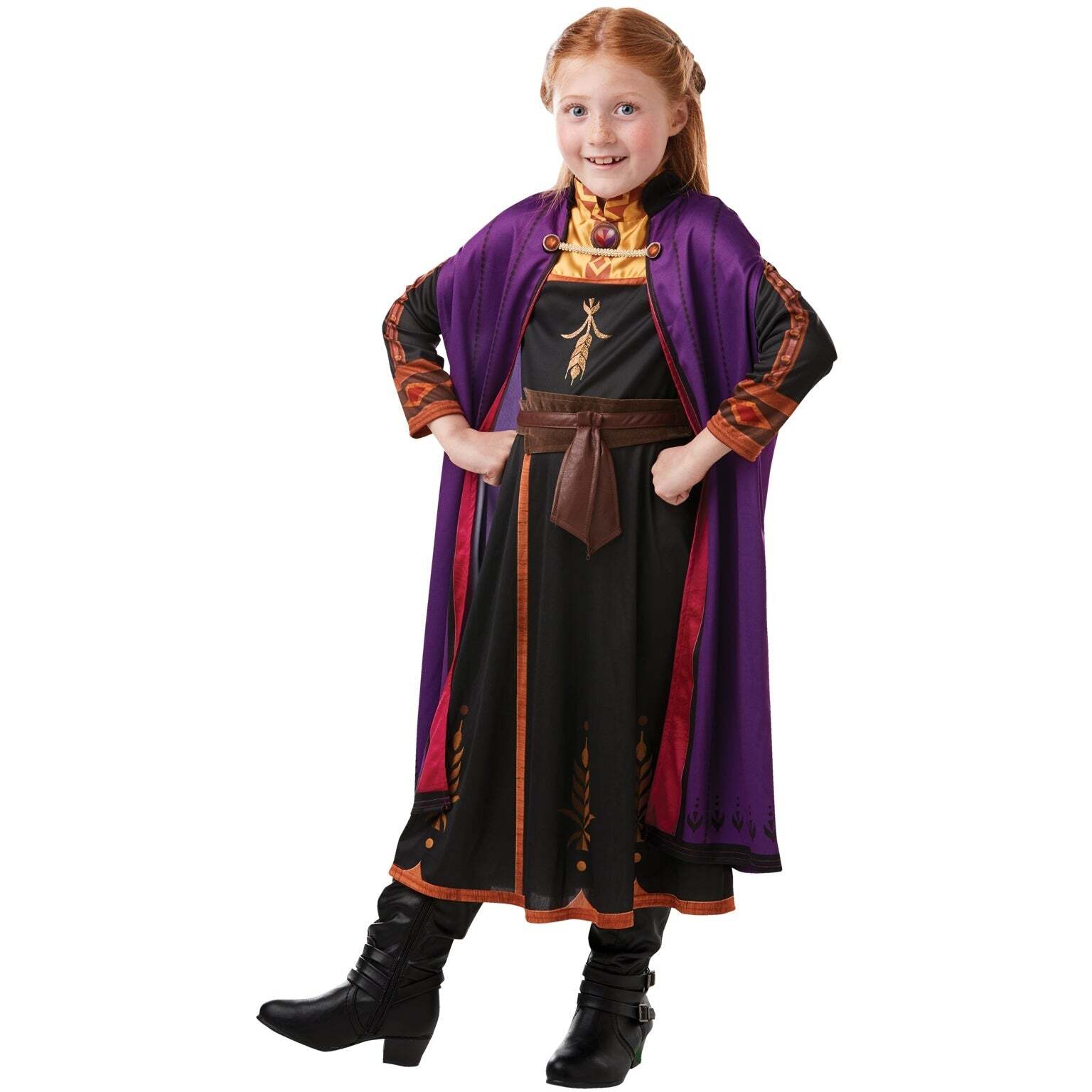 Frozen 2 Anna Travel Outfit Costume 1