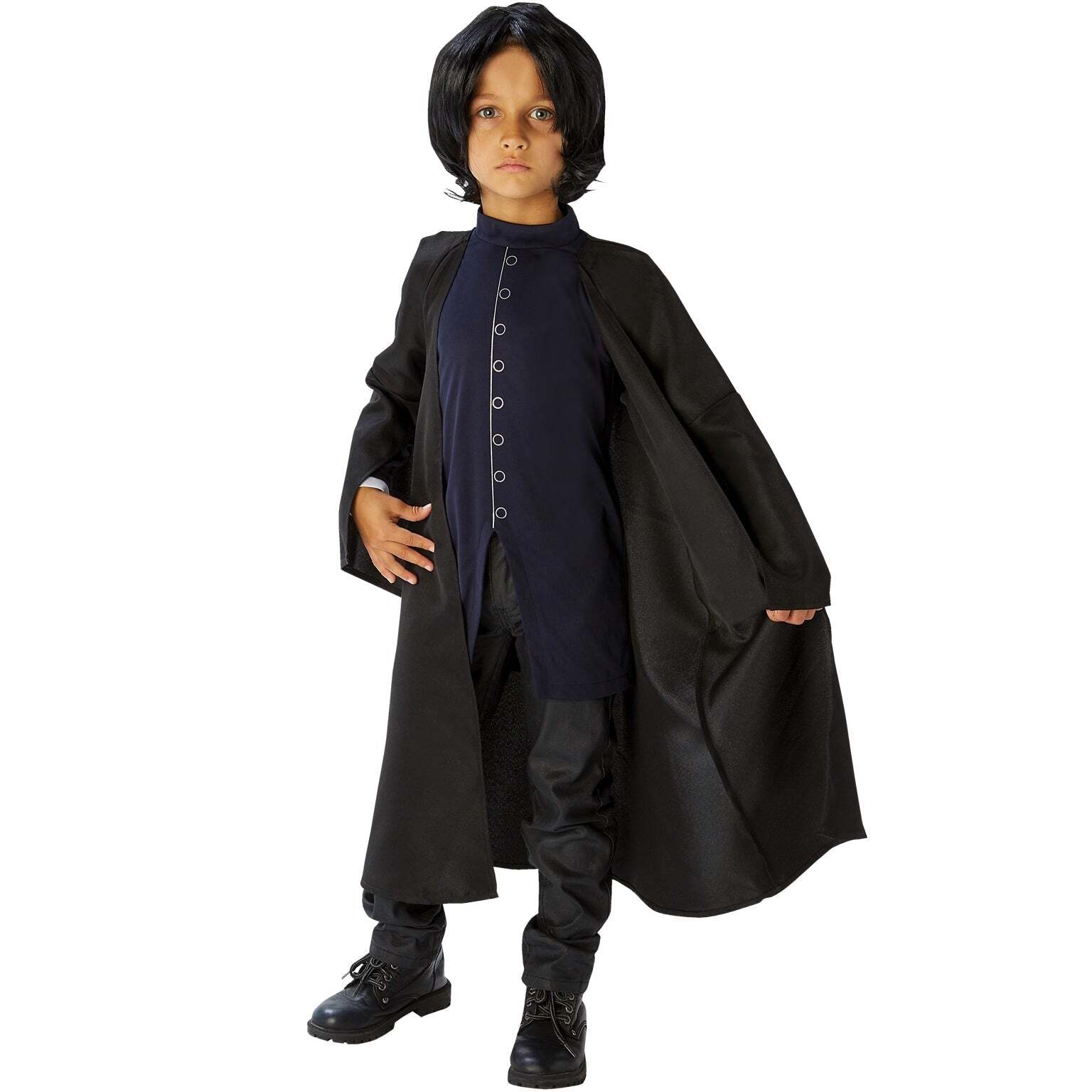 Severus Snape Costume Child Black Robe Harry Potter Teacher 1