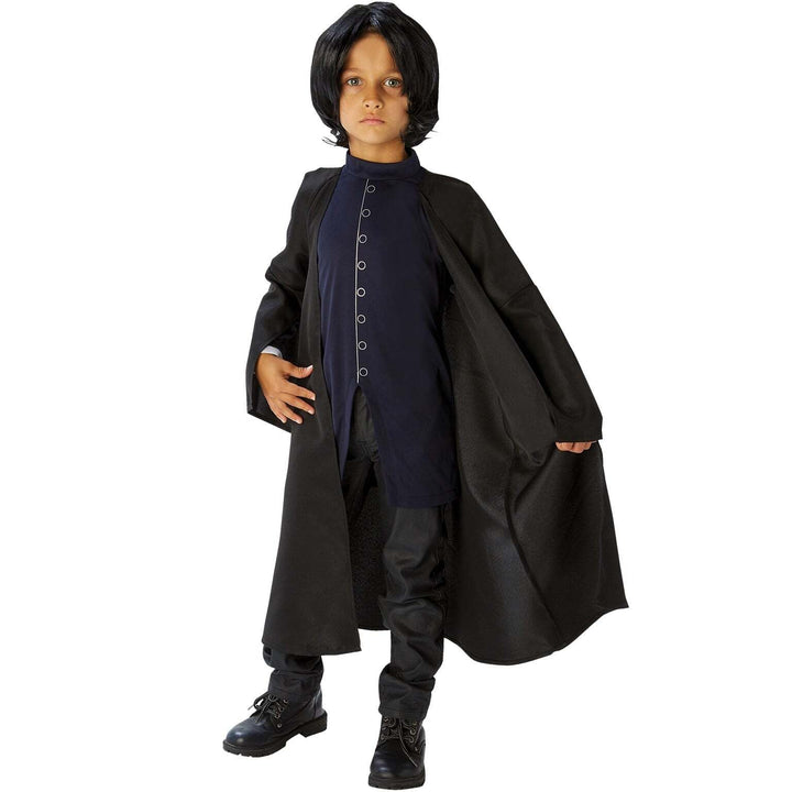 Severus Snape Costume Child Black Robe Harry Potter Teacher 1