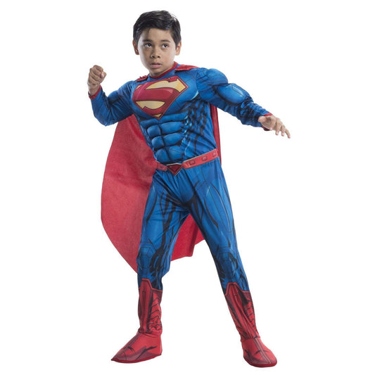 Justice League Deluxe Superman Boys Costume 1