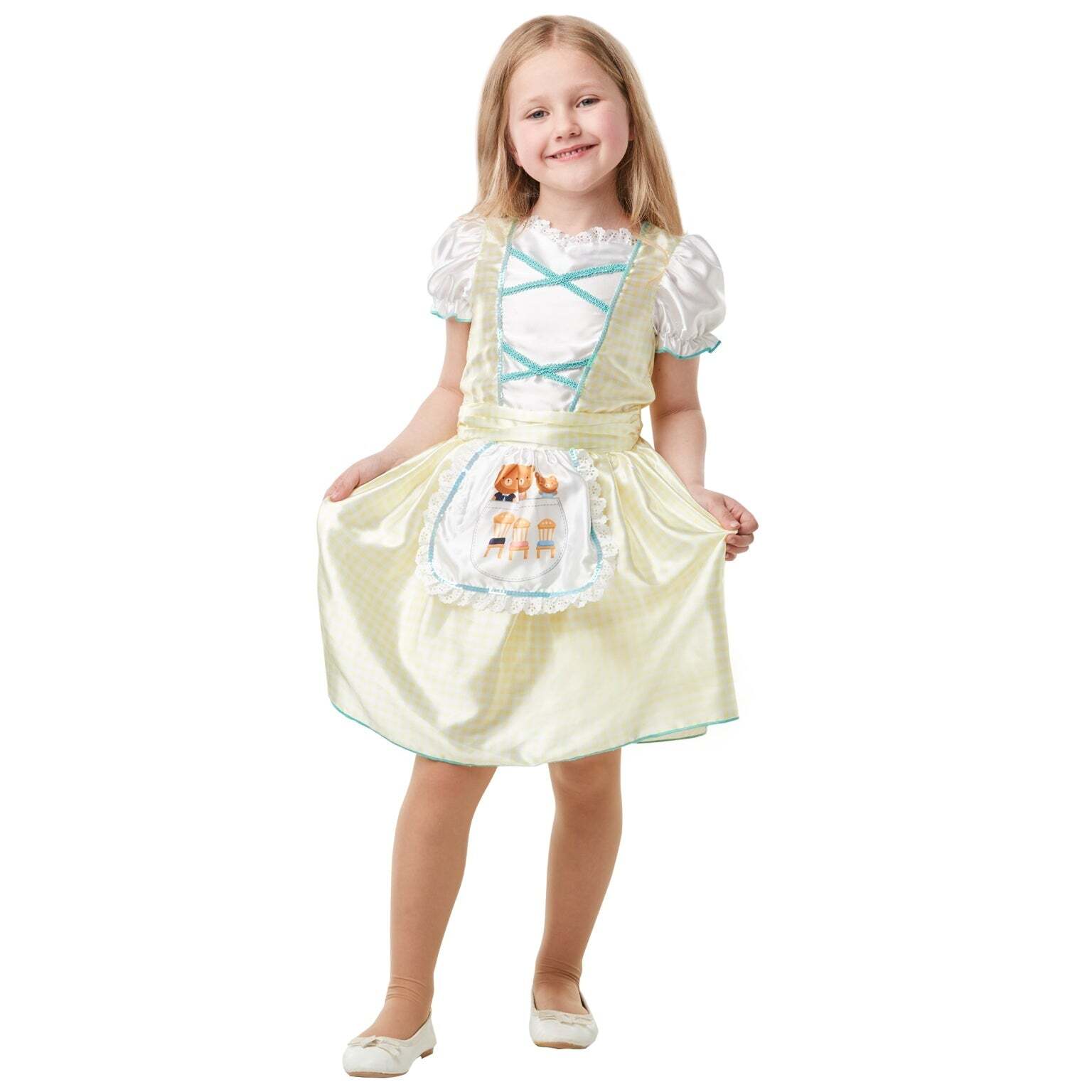 Goldilocks Costume Dress Kids 1