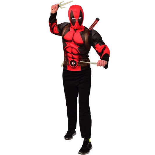 Deadpool Costume Top Weapon Set 14-16 Years 1
