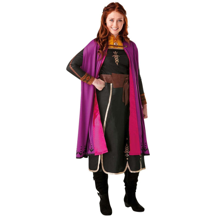 Frozen 2 Adult Anna Travel Outfit Costume 1