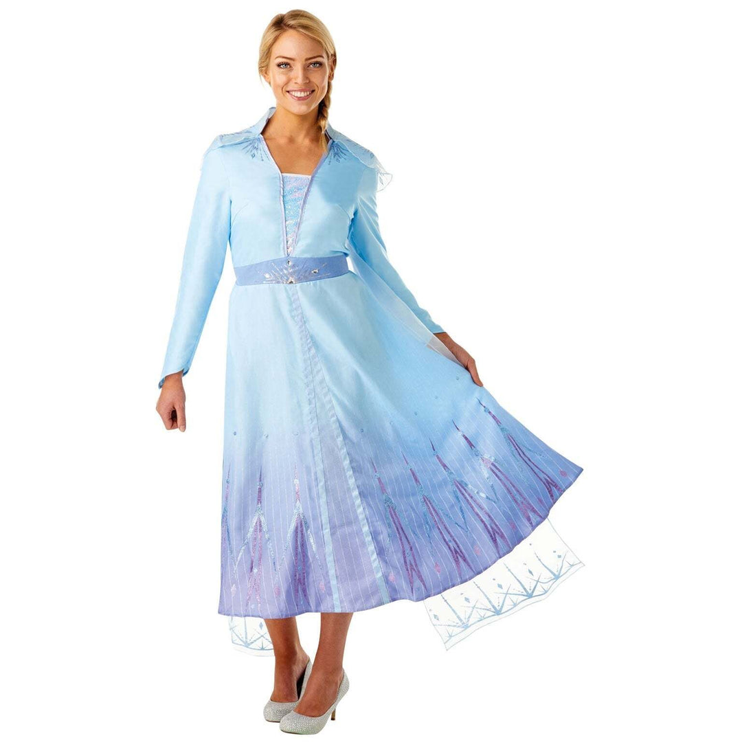 Frozen 2 Adult Elsa Travel Outfit Costume 1