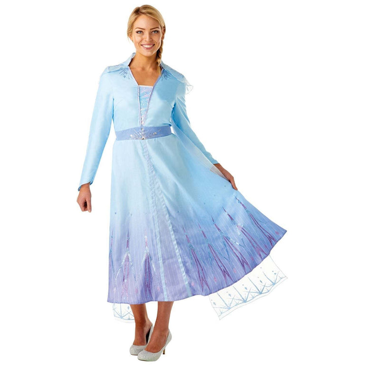 Frozen 2 Adult Elsa Travel Outfit Costume 1