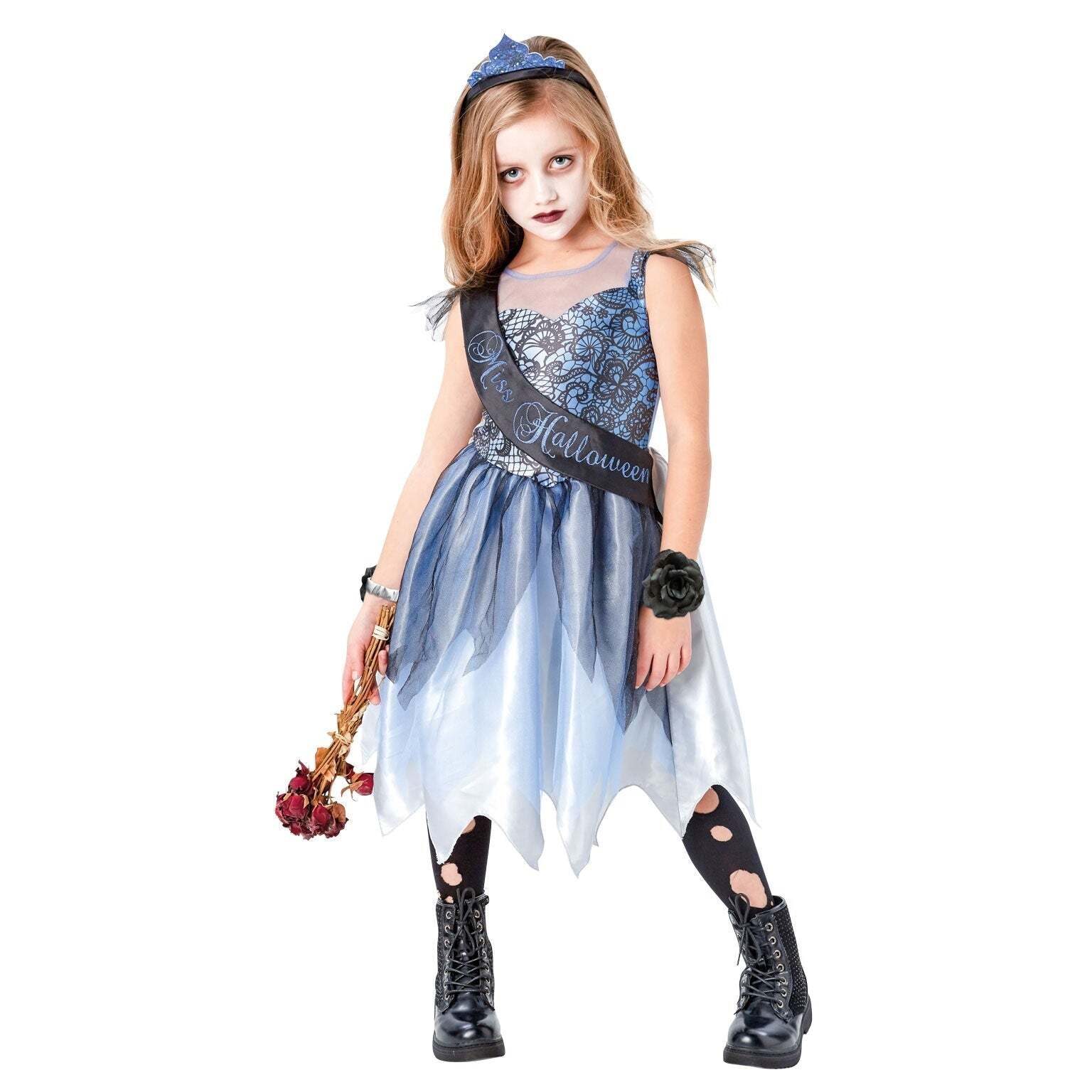 Miss Halloween Costume Girls Pagent Dress 1