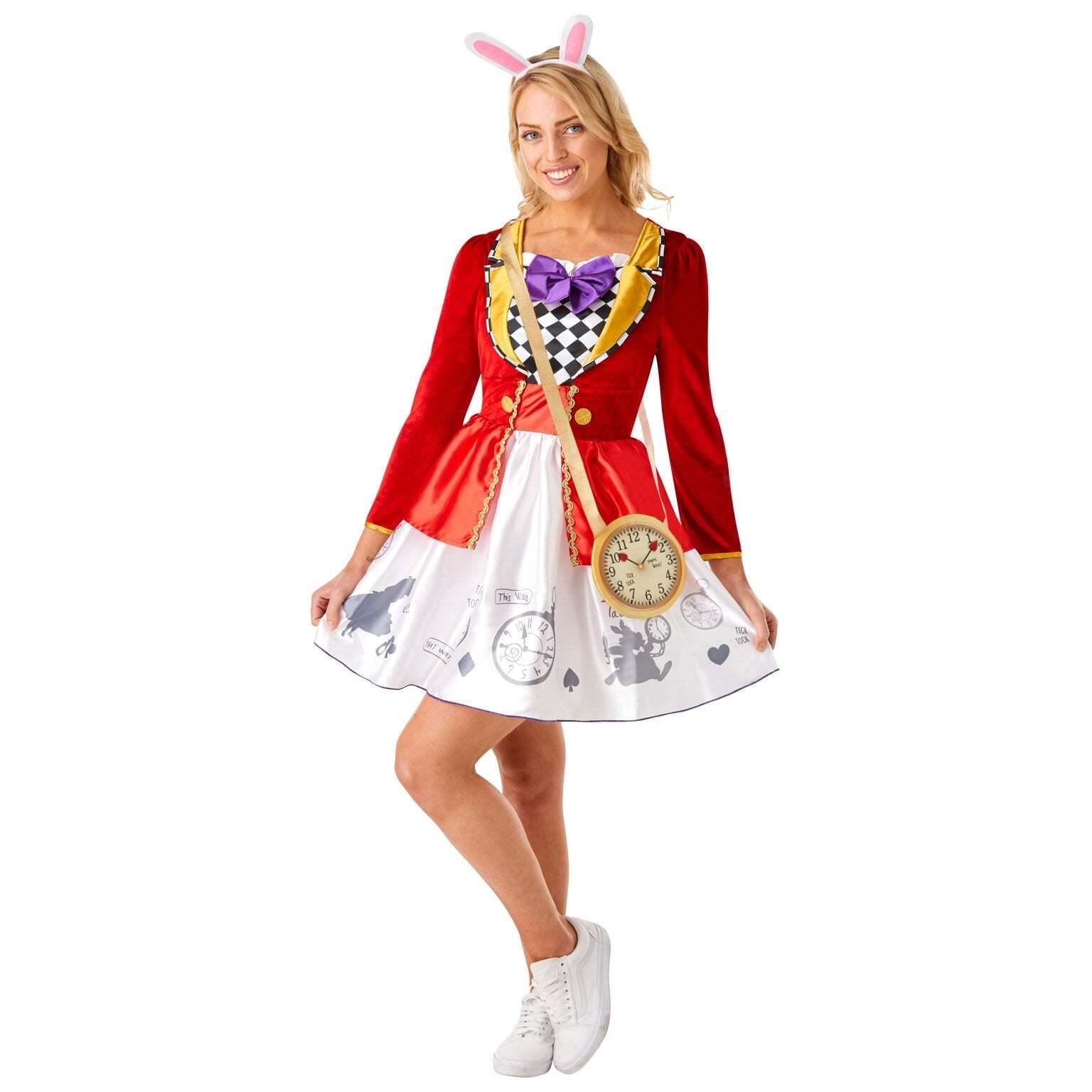 White Rabbit Costume Disney Ladies 1