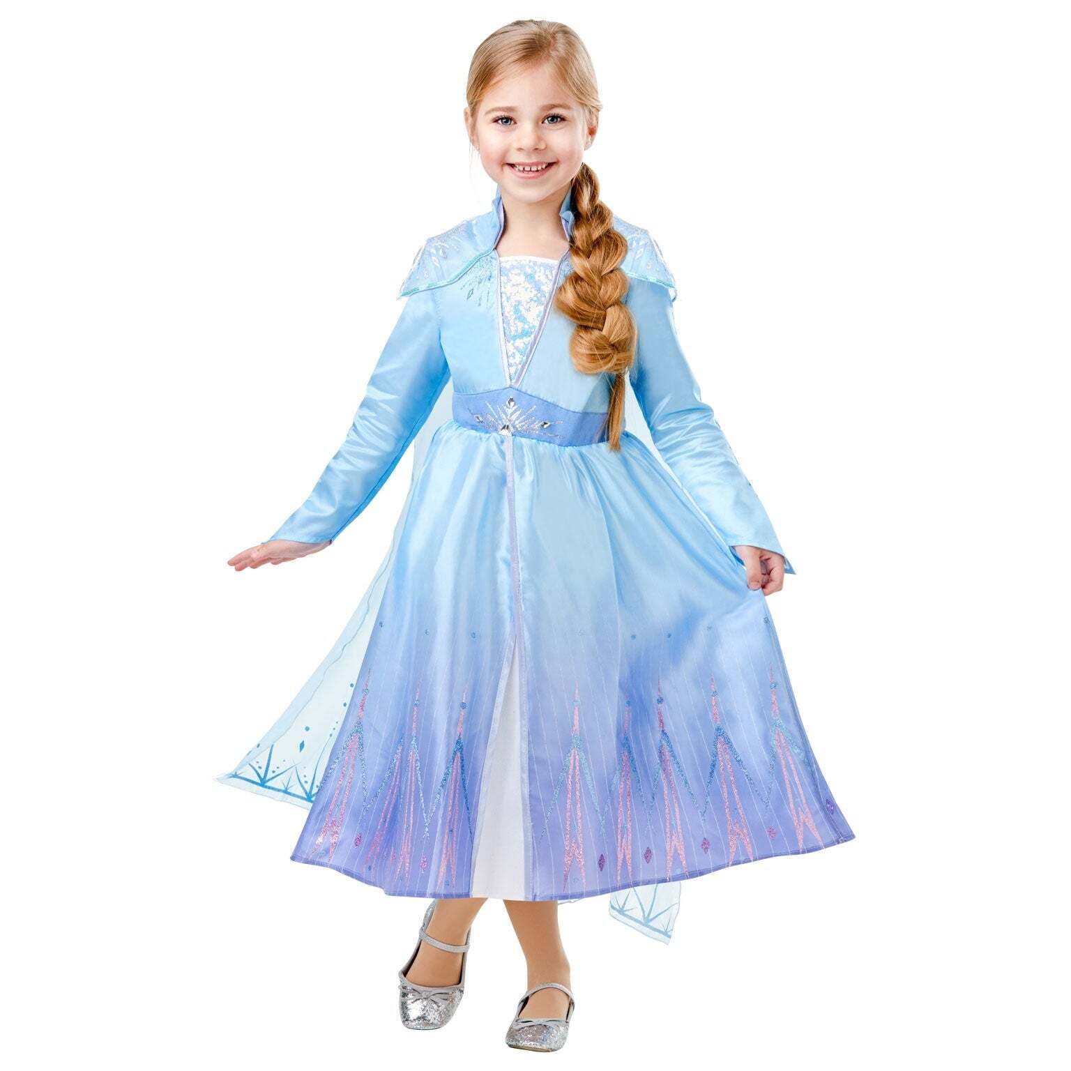 Frozen 2 New Elsa Travel Dress Deluxe Costume 1