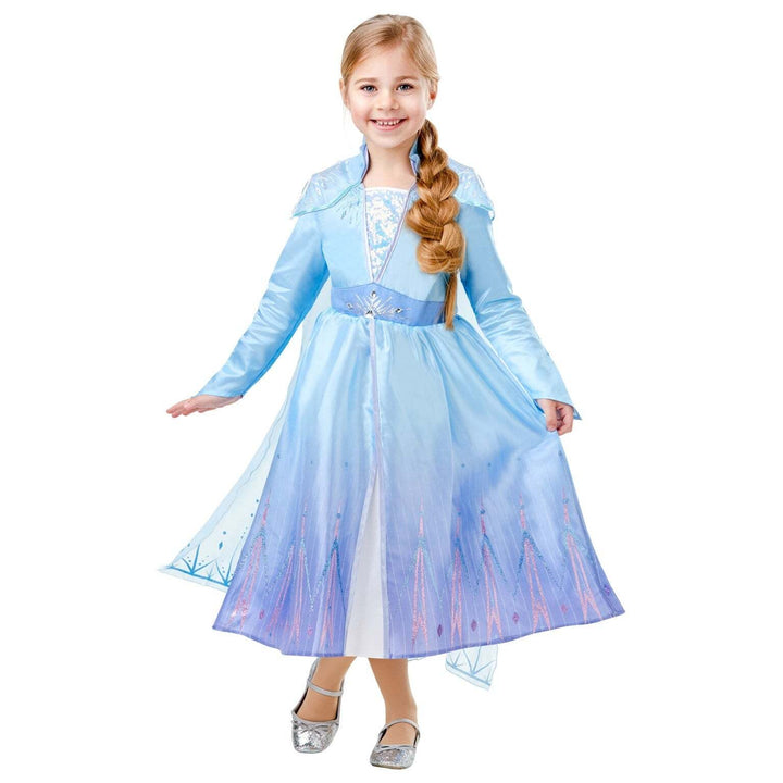 Frozen 2 New Elsa Travel Dress Deluxe Costume 1