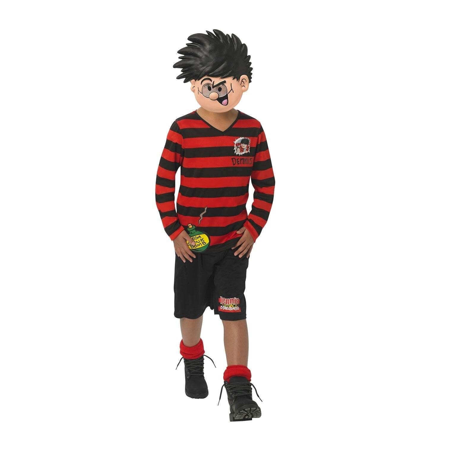 Dennis The Menace Kids Costume and Mask 1