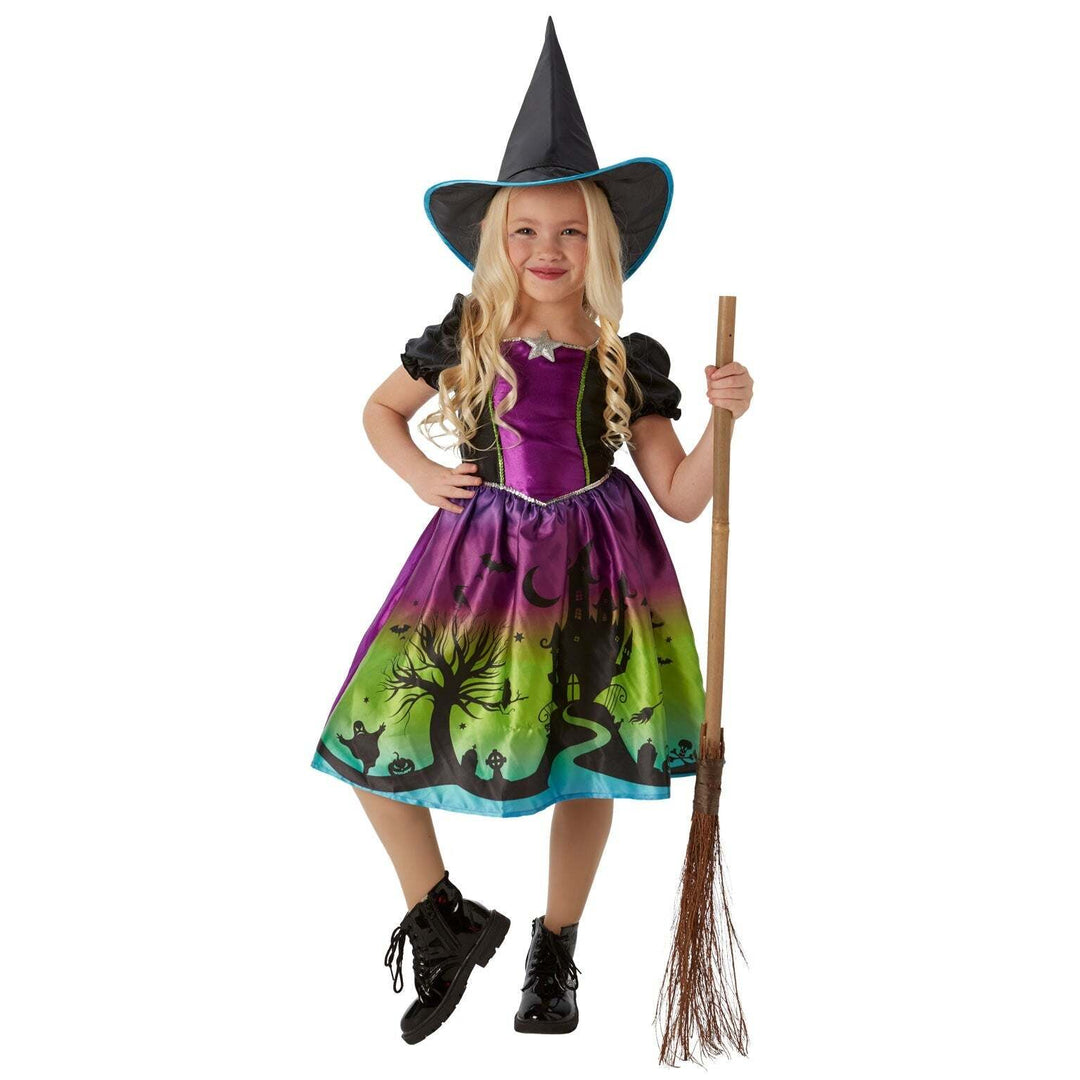 Ombre Witch Costume Girls 1