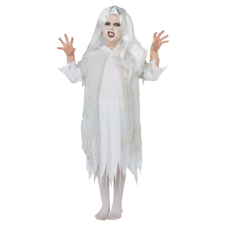 Girls Haunted Ghostly Spirit Costume 1