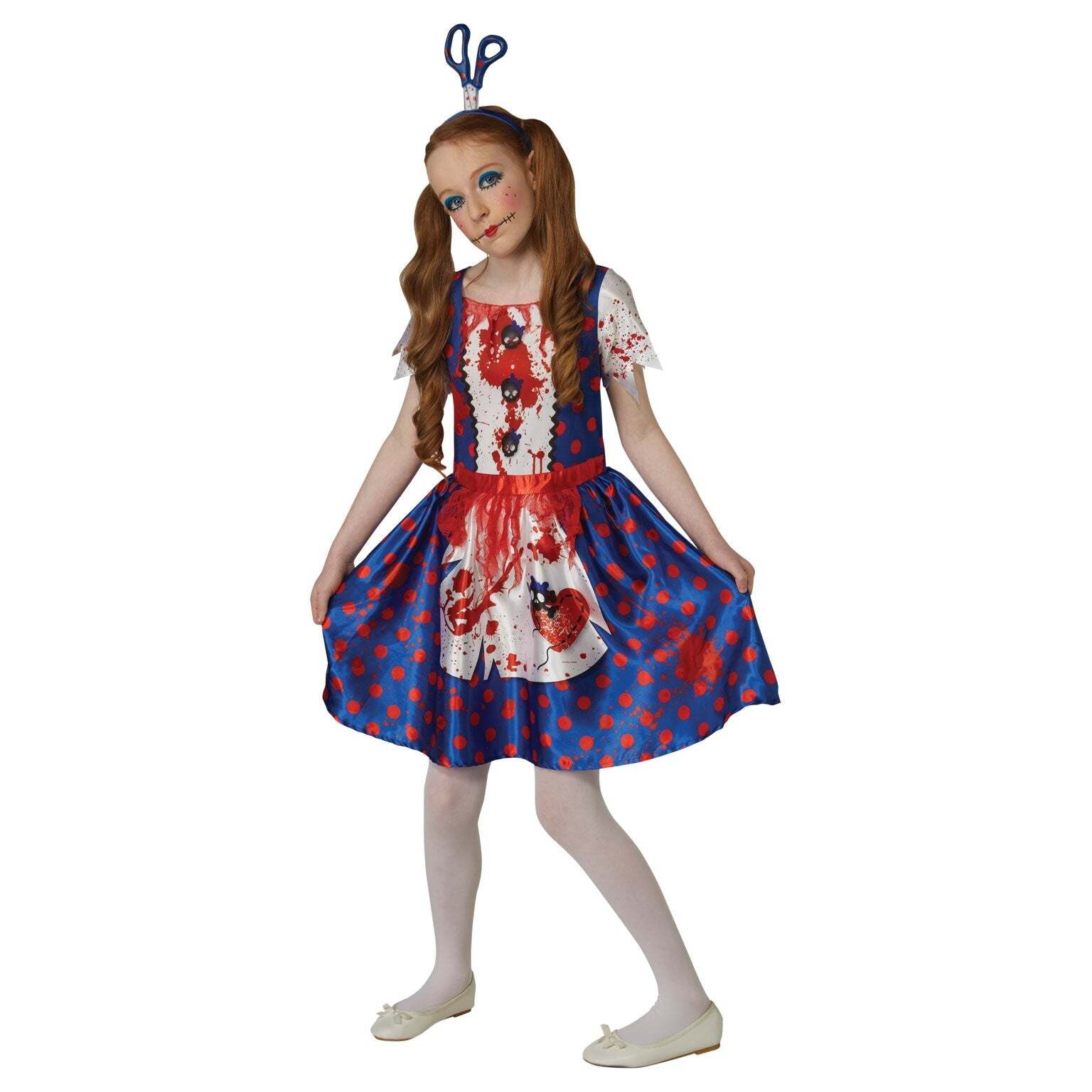 Rag Doll Bloody Kids Costume 1