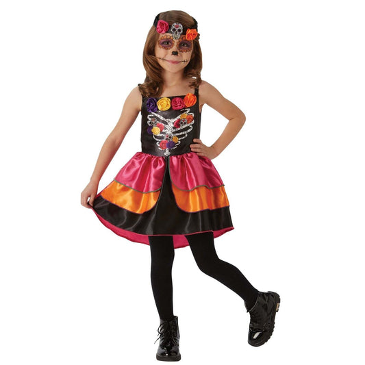 Sugar Skull Day Of The Dead Costume 1
