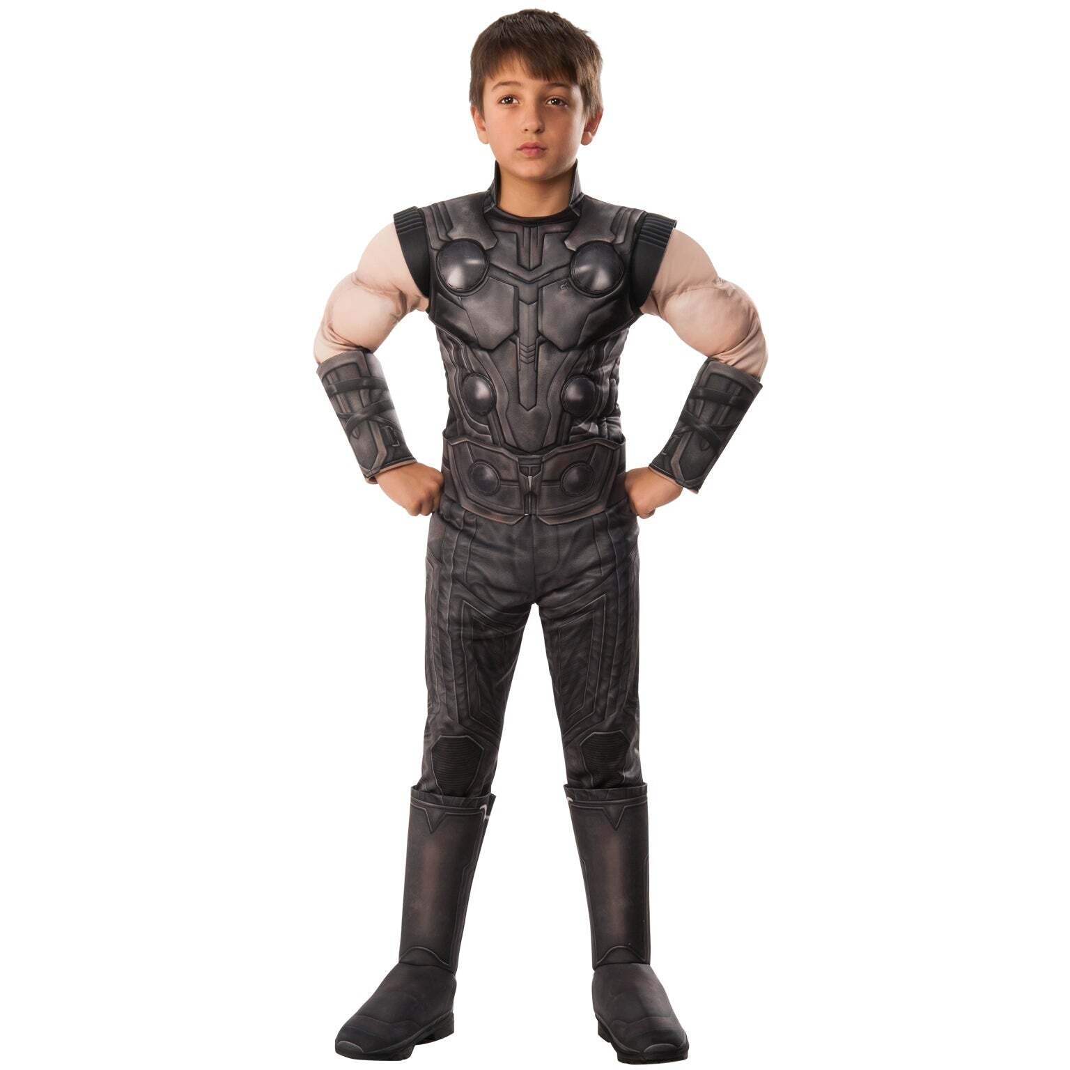 Thor Costume Infinity War Boys Muscle Padded Superhero 1