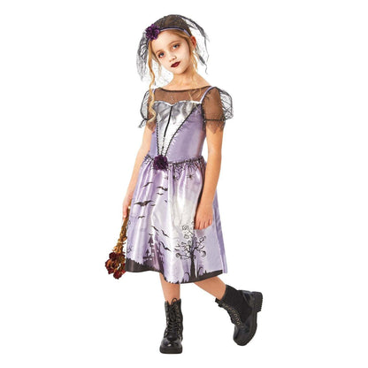 Gothic Bride Costume for Girls 1