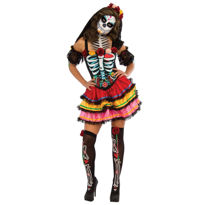 Day of the Dead Seniora Womens Costume 1