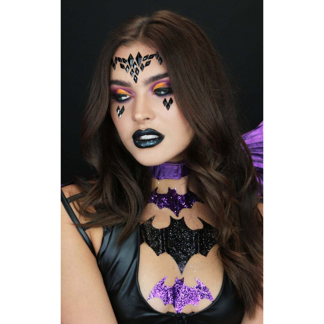 Batgirl Face Jewel Costume 1