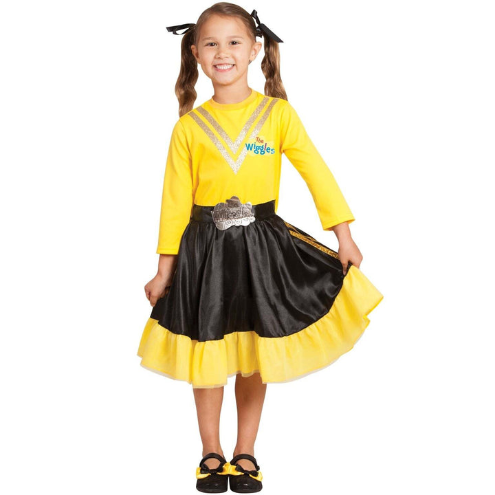 Emma Wiggle Costume Kids Yellow Dress 1