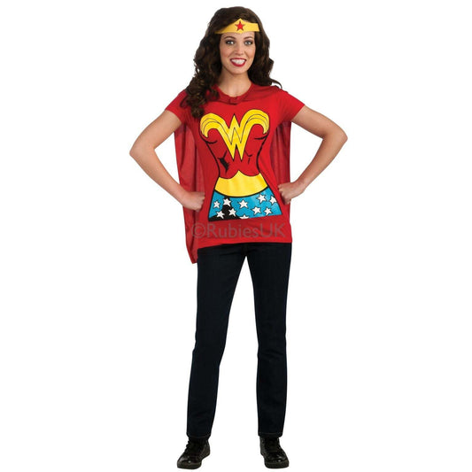 Wonder Woman T Shirt Costume 1