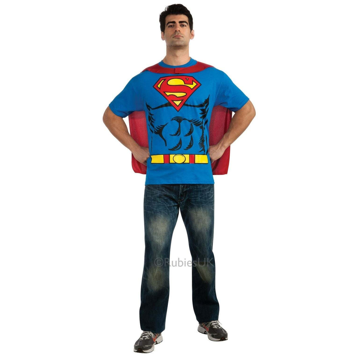 Superman T- Shirt Costume 1