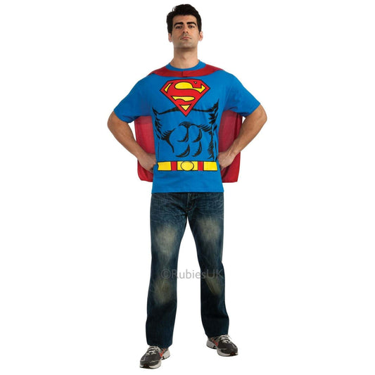 Superman T- Shirt Costume 1