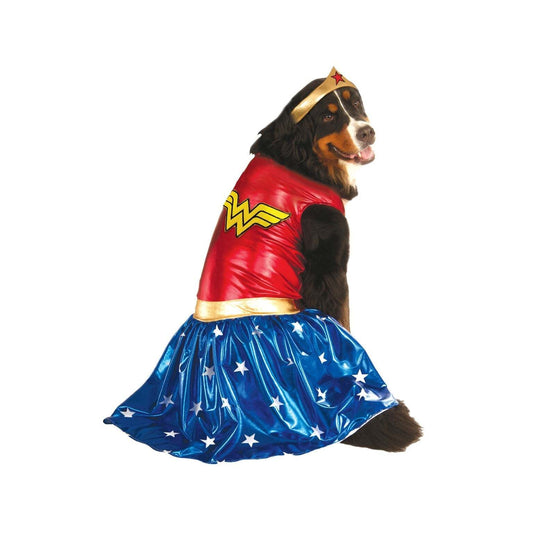 Wonder Woman Pet Costume Larger Dogs 1