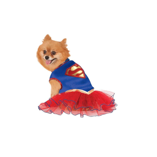 Supergirl Tutu Dress Pet Dog Costume 1