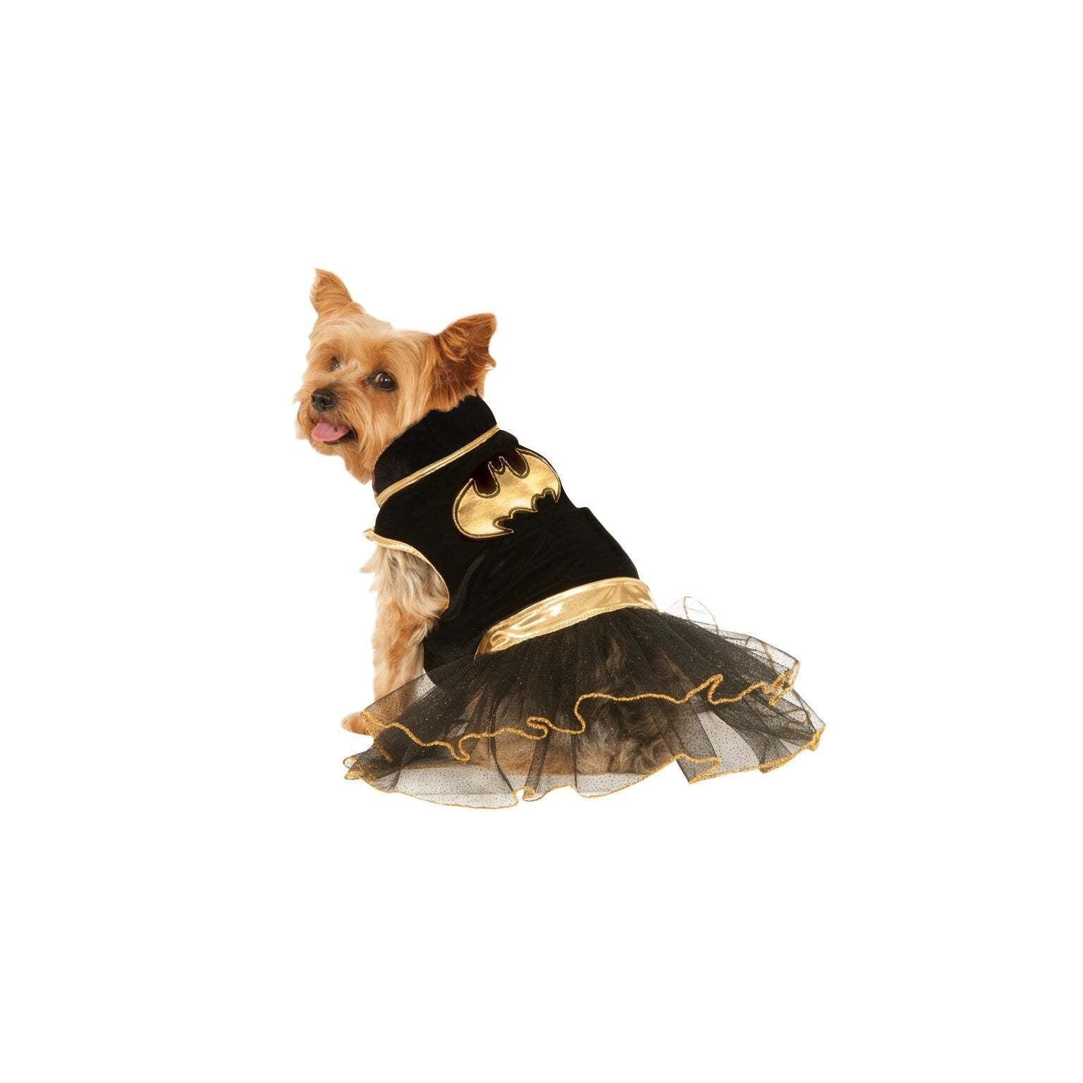 Batgirl Tutu Dress Pet Costume 1