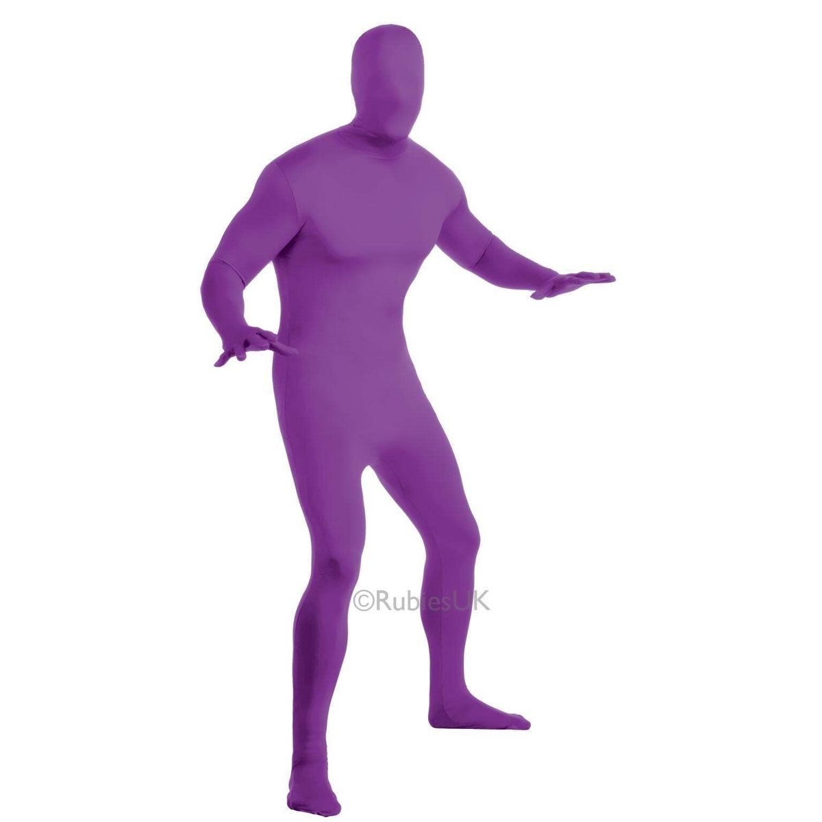 Purple 2nd Skin Suit Costume 1