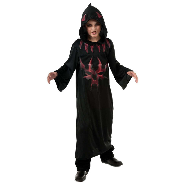 Black Red Devil Robe Costume 1