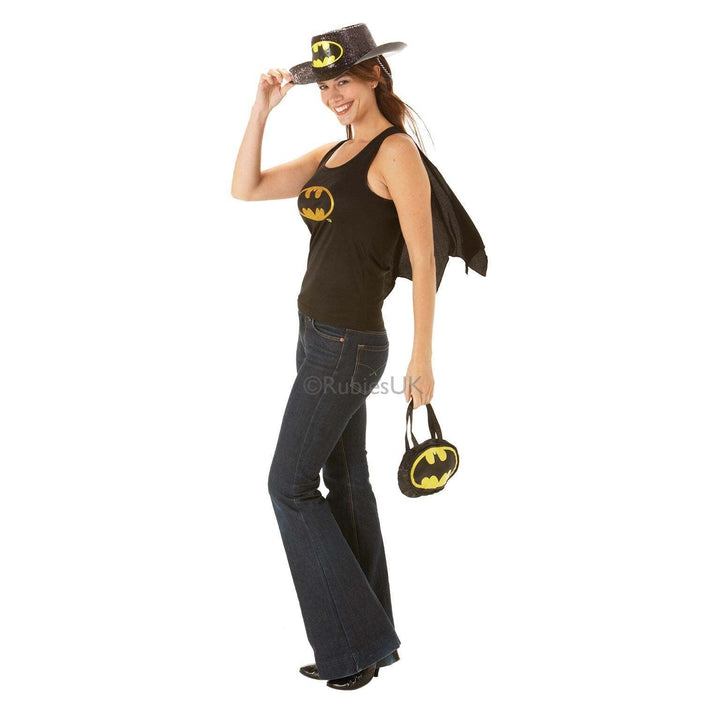 Batgirl Top With Cape Costume 1