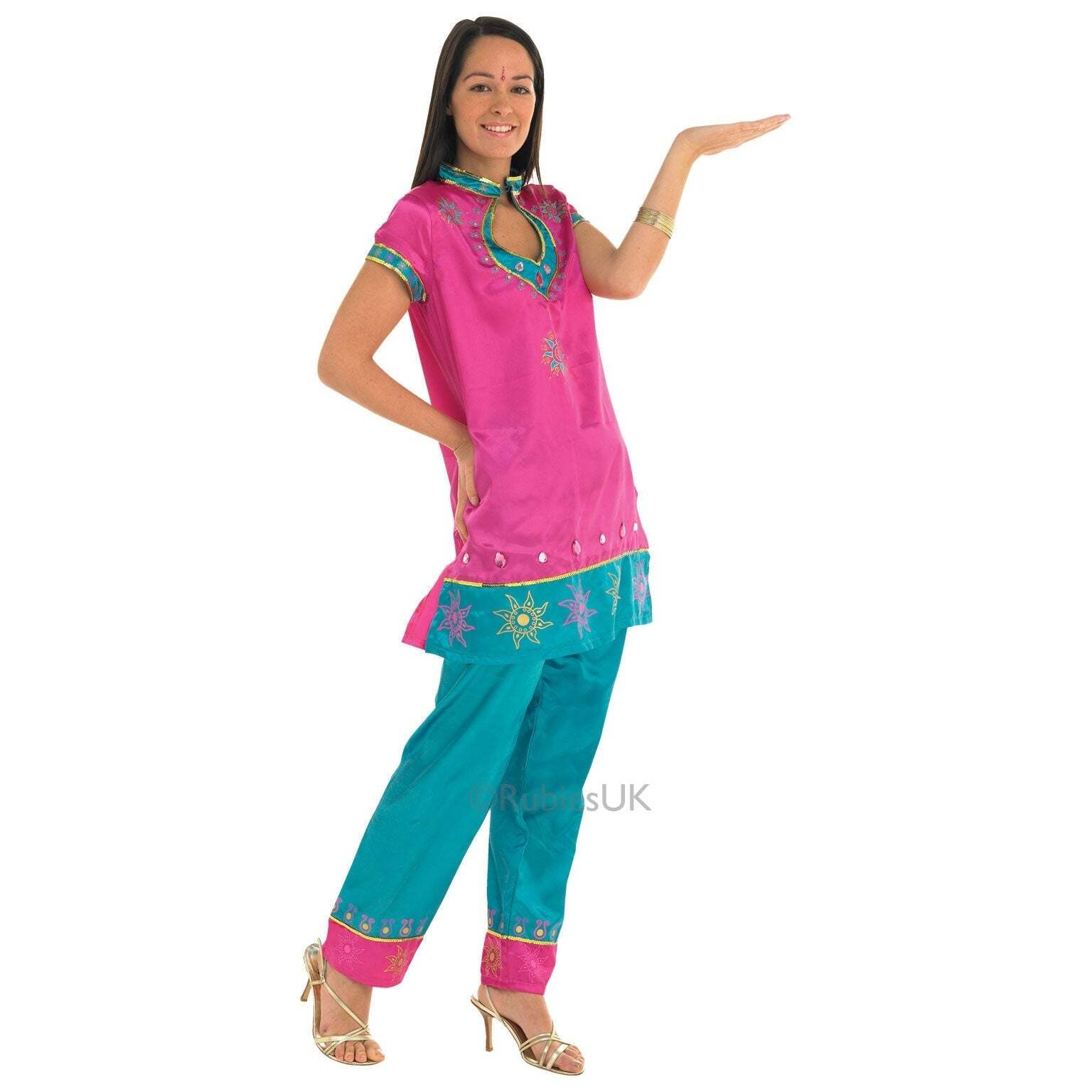 Bollywood Lady Pk. Tunic Set Costume 1