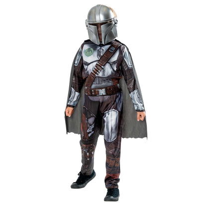 Mandalorian Costume Boys Deluxe Star Wars Din Djarin Armour 1