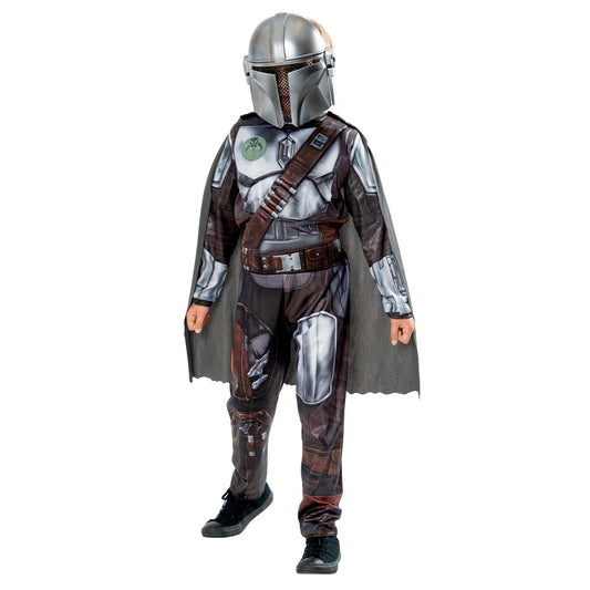 Mandalorian Costume Boys Deluxe Star Wars Din Djarin Armour 1