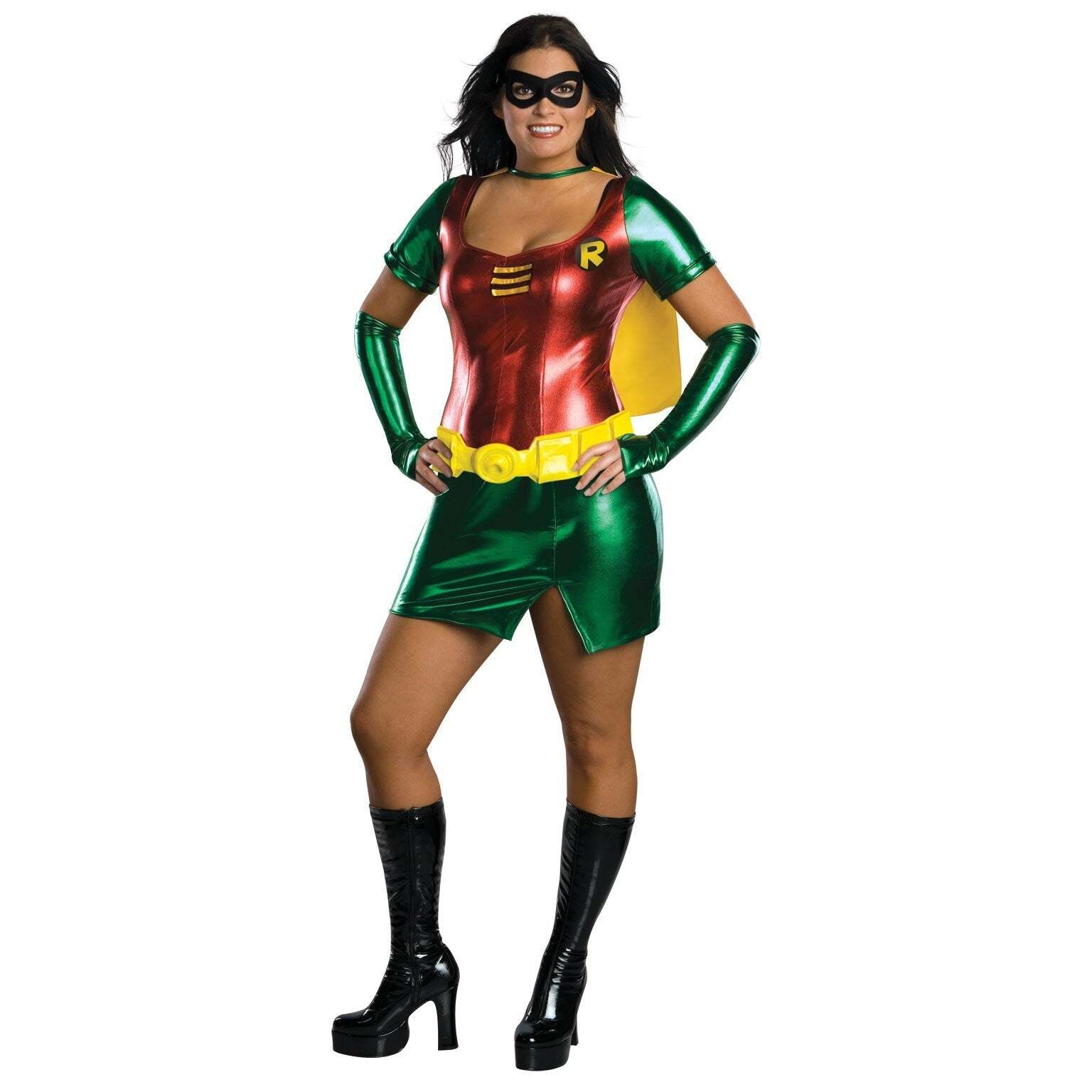 Robin Costume Plus Size Ladies Super Hero 1