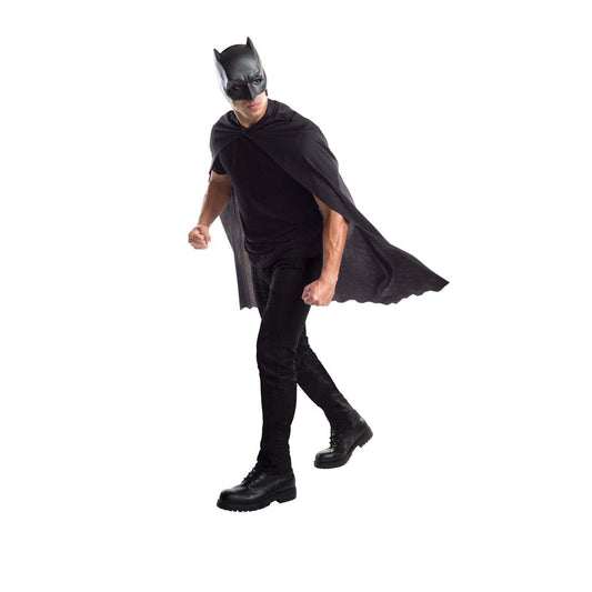 Batman Adult Cape With Mask Costume 1