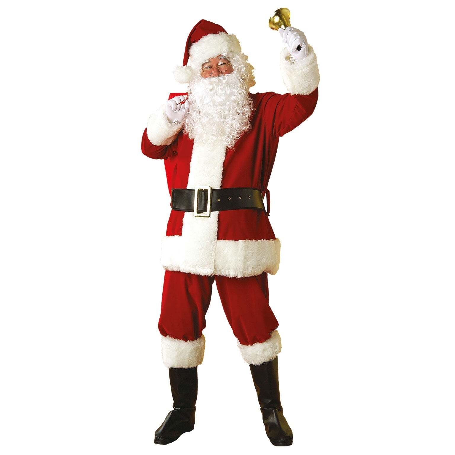 Deluxe Plush Santa Costume X Large Regal 1