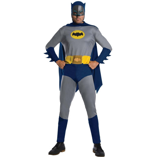 Adam West Batman Costume 1966 Classic TV Super Hero Suit 1