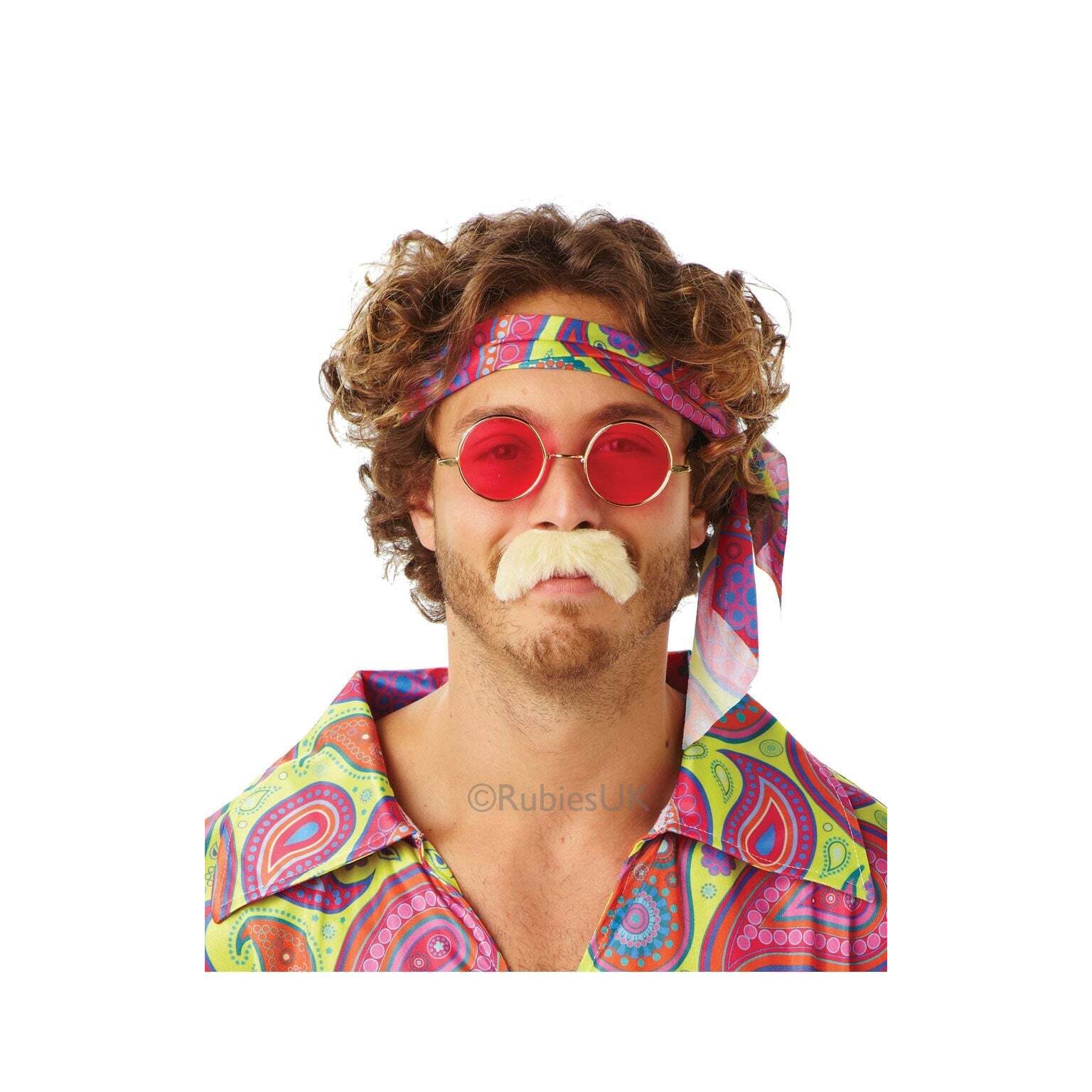 70s Mens Tash Blonde 1